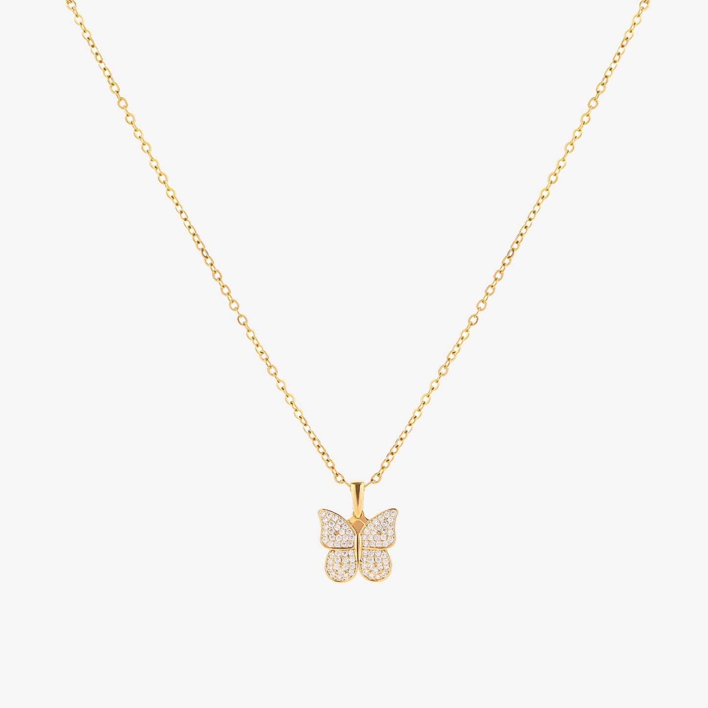 Radiant Butterfly Necklace