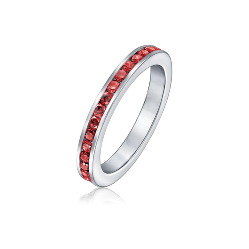 Ruby Eternity Band Ring