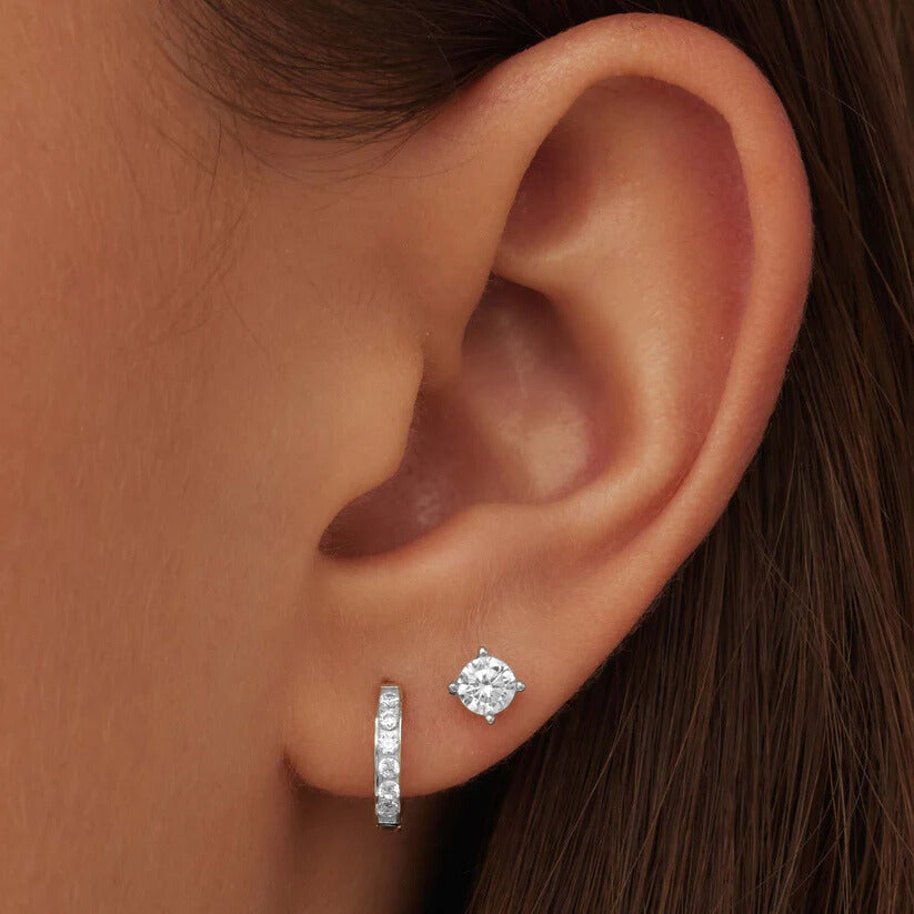 Dara Brilliant Stone Earrings