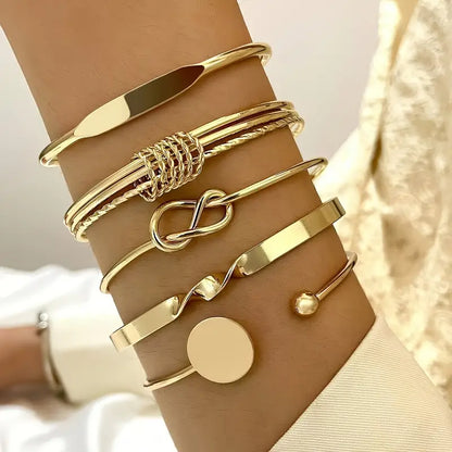 Elegance Knot Bracelet Set