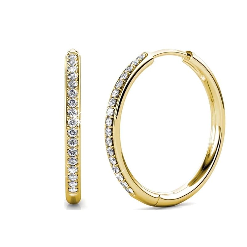 Sorel Pavé Earrings (Gold)