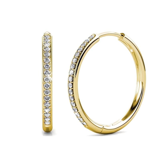 Sorel Pavé Earrings (Gold)