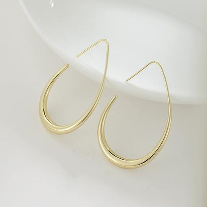 Sunlit Hoop Earrings