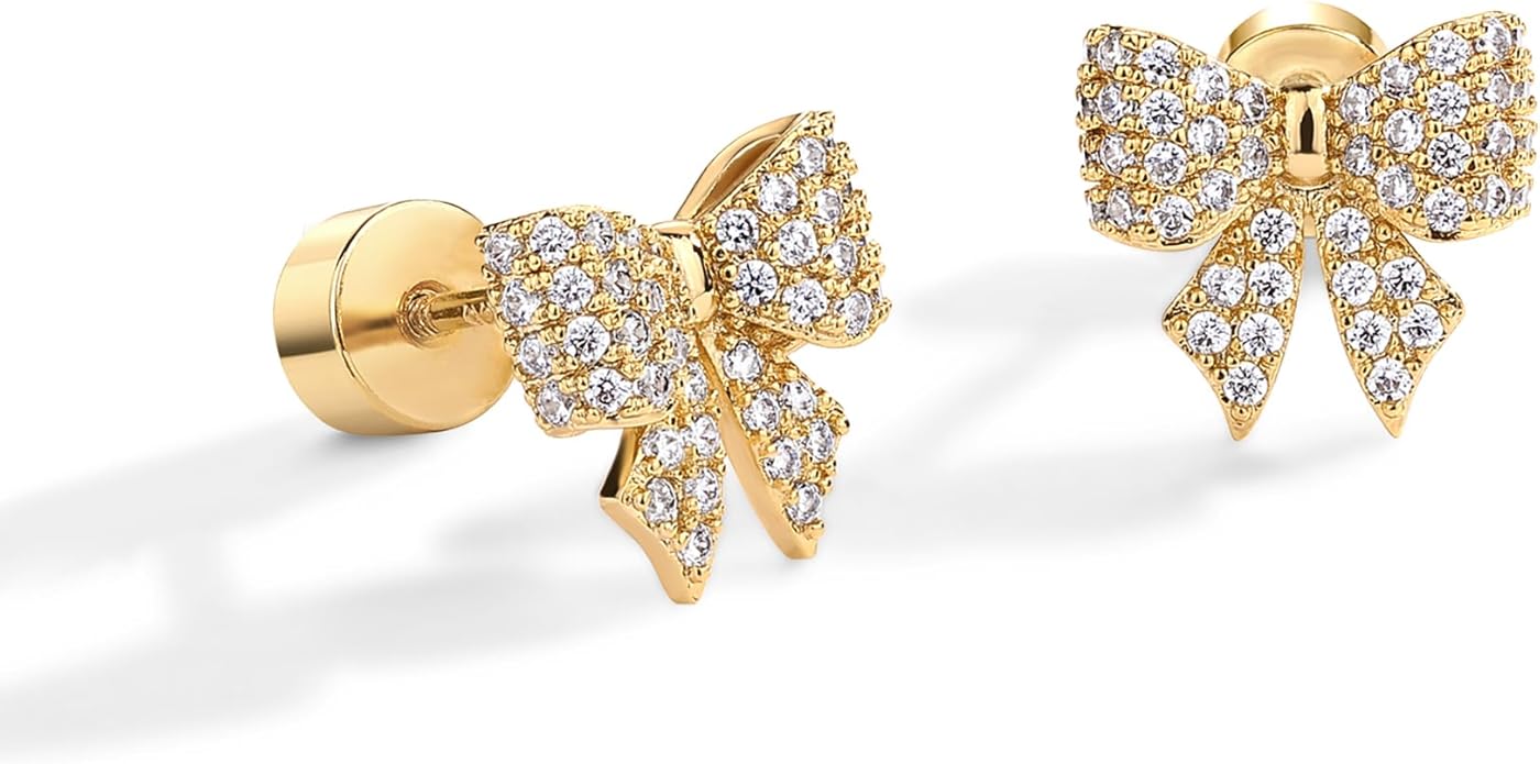 Bow Motif Earrings