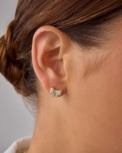Bow Motif Earrings