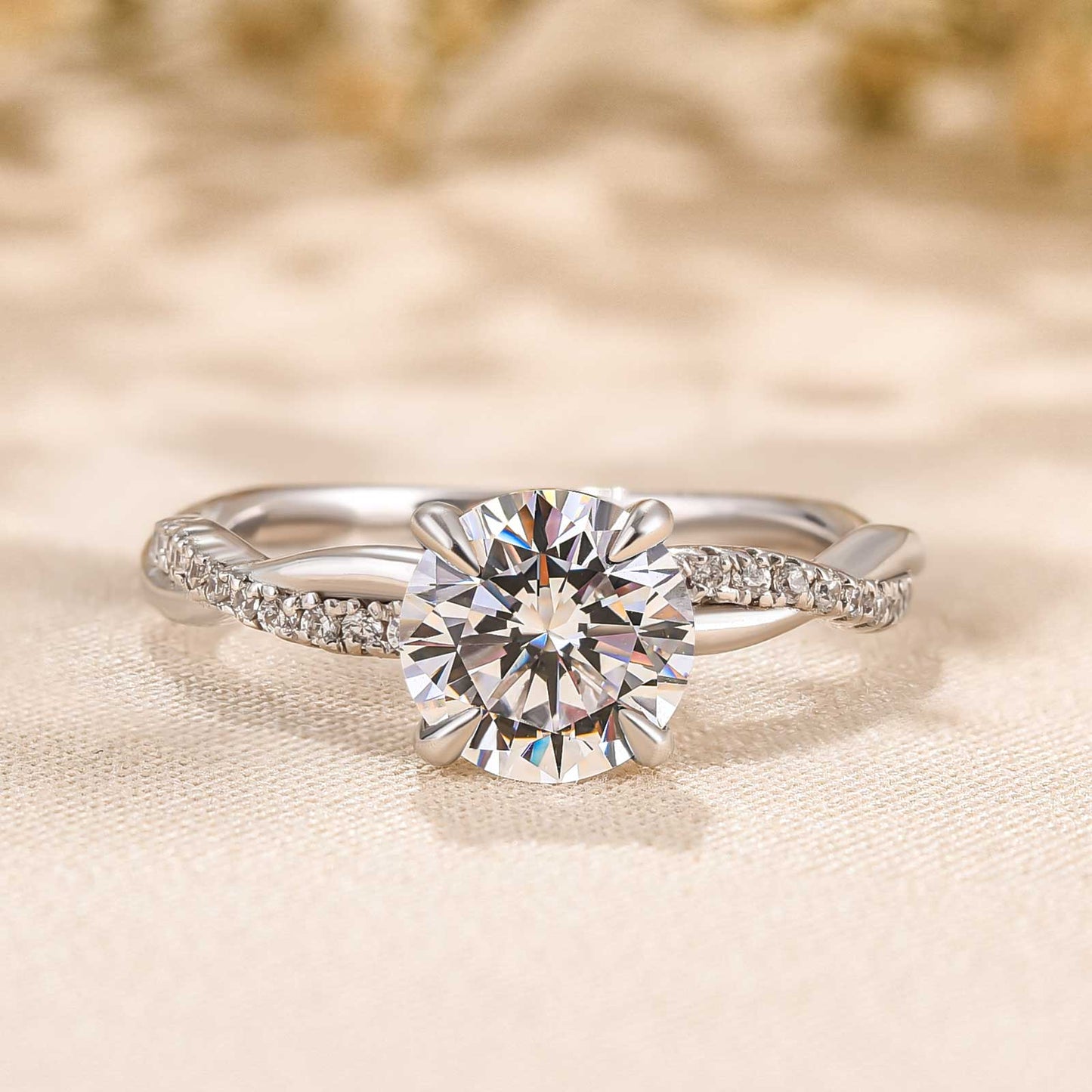 Le Jane Ring (White Gold)