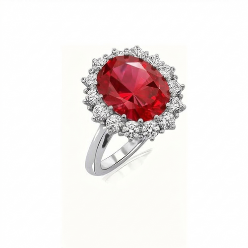 Scarlet Crown Ruby Ring
