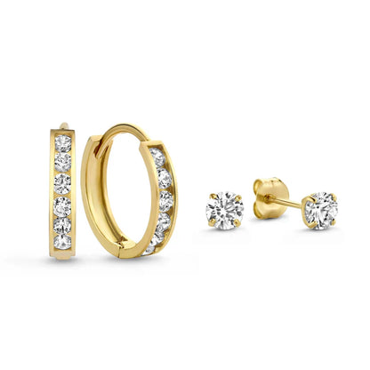 Dara Brilliant Stone Earrings
