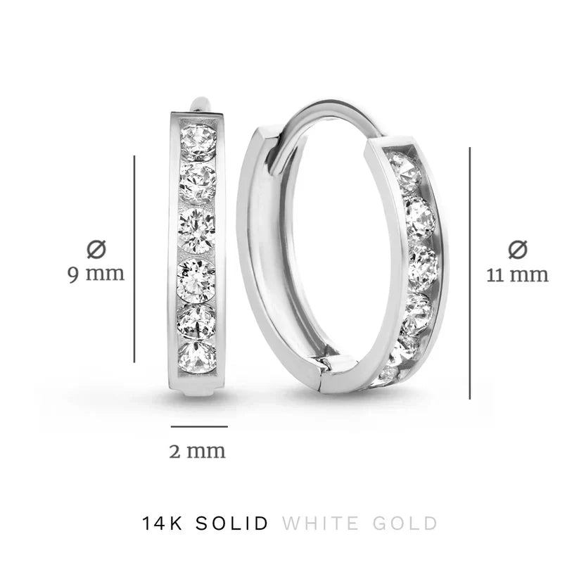 Dara Brilliant Stone Earrings