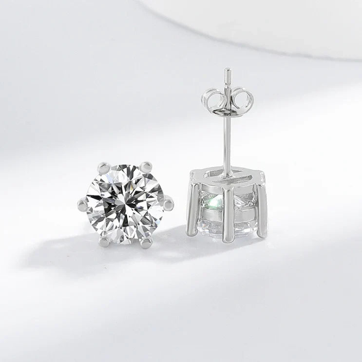 Tera Earrings (White Gold)