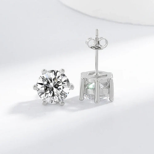 Tera Earrings (White Gold)