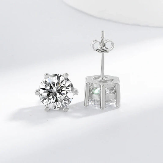 Tera Earrings (White Gold)