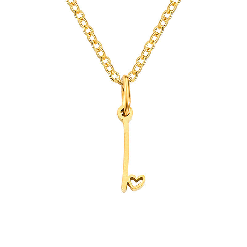 Initial Heart Necklace