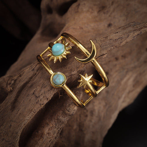 Soluna Turquoise Orbit Ring