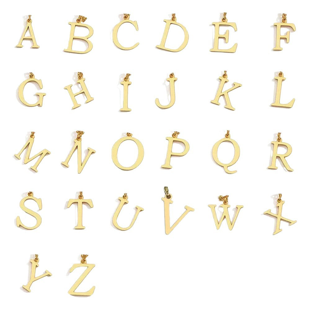 Layered Initial Necklace