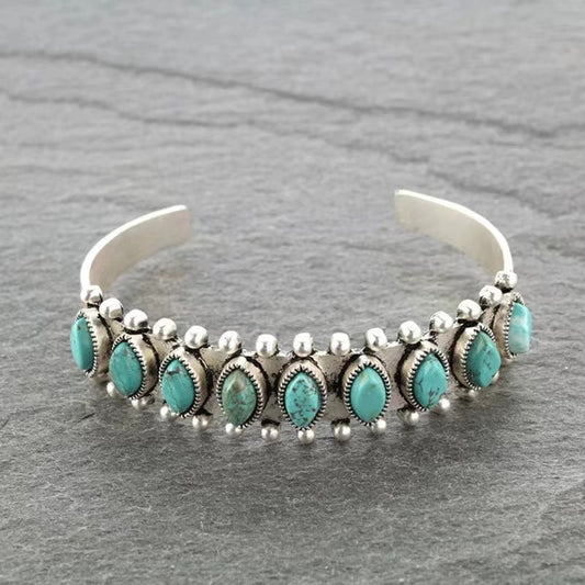 Azmira Turquoise Cuff Bracelet