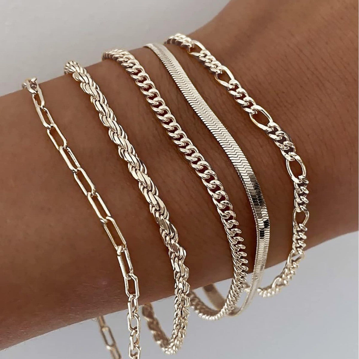 Ellis Renner Bracelet Set (Silver)