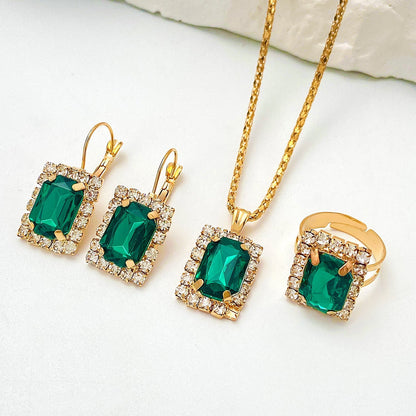 Sylvara Greenveil Jewelry Set