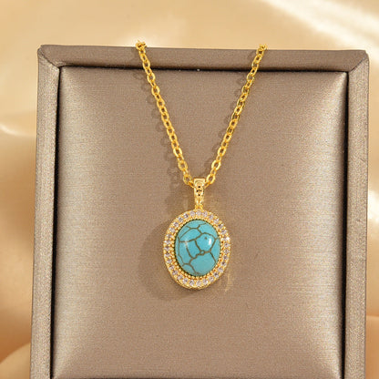 Calysse Azure Bloom Necklace
