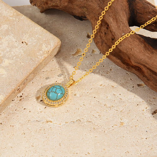 Calysse Azure Bloom Necklace