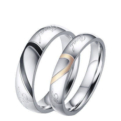 Eternal Couple Ring (White Gold)