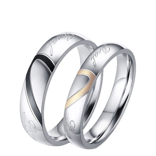 Eternal Couple Ring (White Gold)