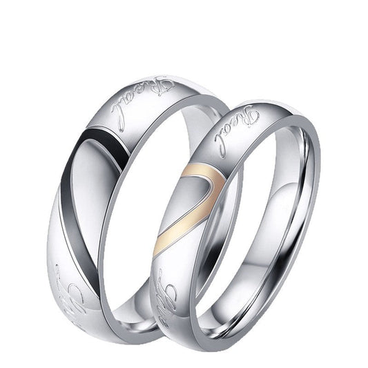Eternal Couple Ring (White Gold)