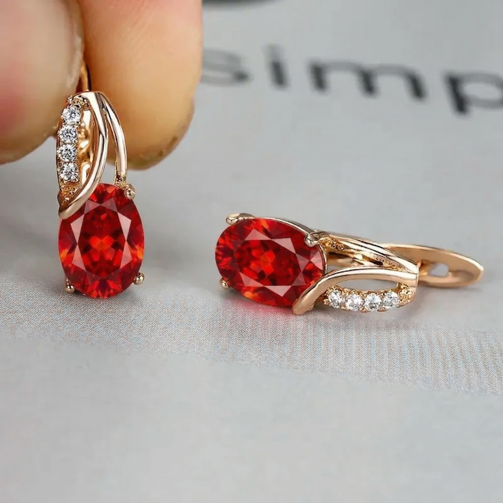 Veressa Ruberine Earrings