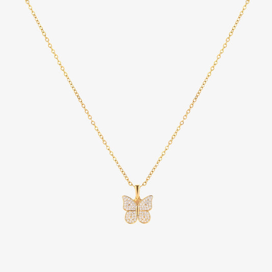 Radiant Butterfly Necklace