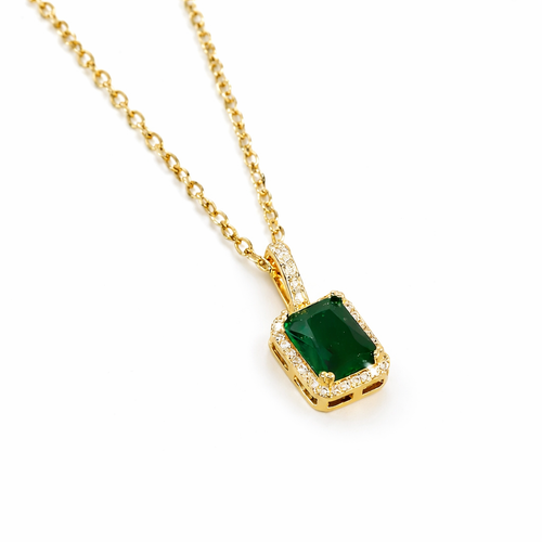Miriam Emerald Necklace