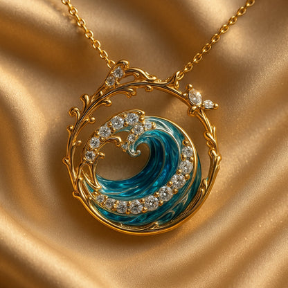 Aqua Sea Vows Necklace