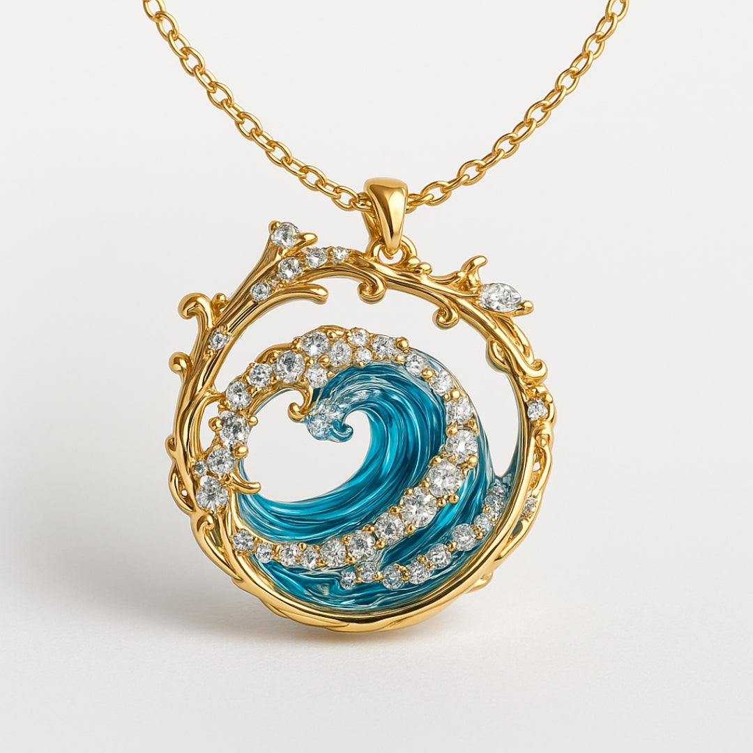 Aqua Sea Vows Necklace