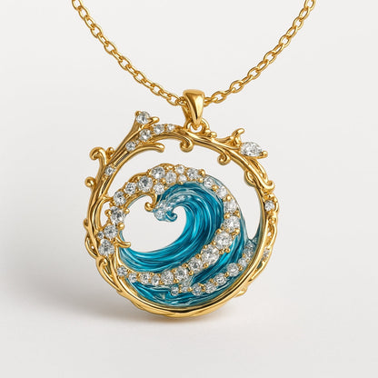Aqua Sea Vows Necklace