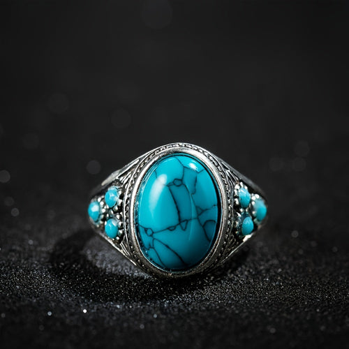 Nomad Blue Stone Ring