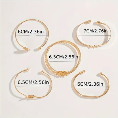 Elegance Knot Bracelet Set
