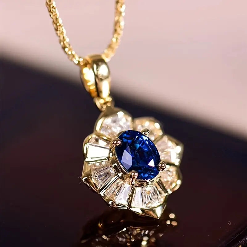 Kavella Noctazure Necklace
