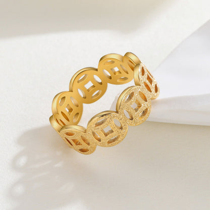 Ella Classic Pattern Ring
