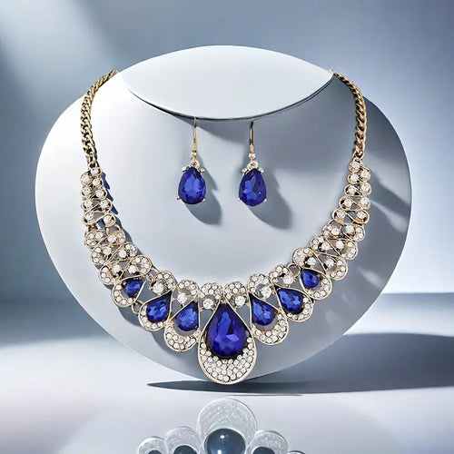 Maevina Sapphires Jewelry Set