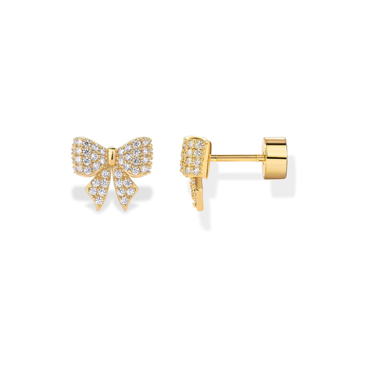 Bow Motif Earrings