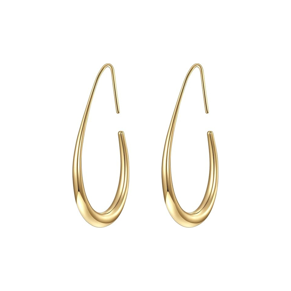 Sunlit Hoop Earrings
