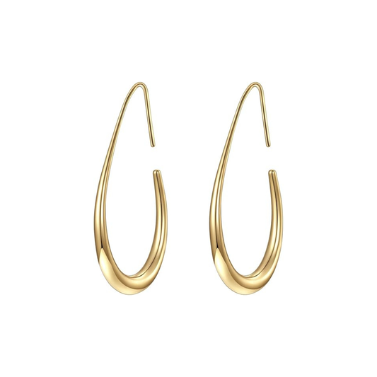 Sunlit Hoop Earrings