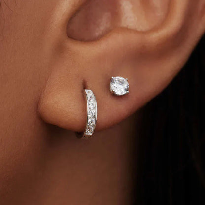 Dara Brilliant Stone Earrings