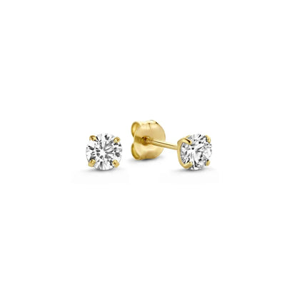 Moon Tear Stone Earrings Set