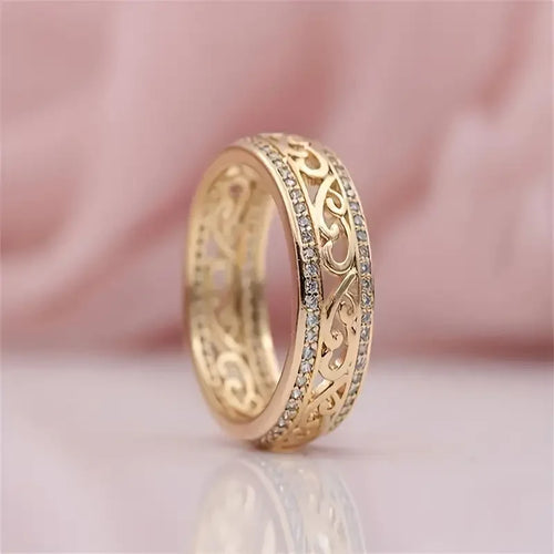 Shiny Hollow Ring