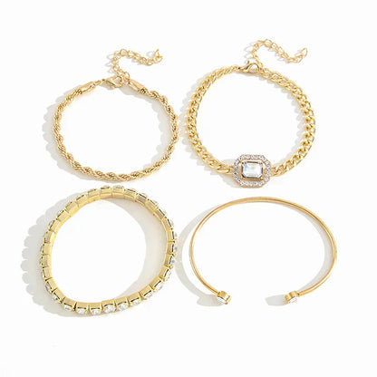 Domitia Calvina Bracelet Set (White Gold)
